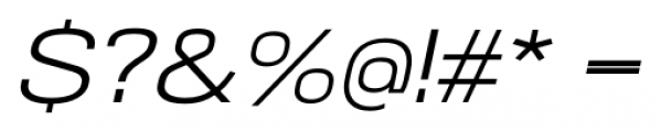 NeoGram Extended Italic Font OTHER CHARS