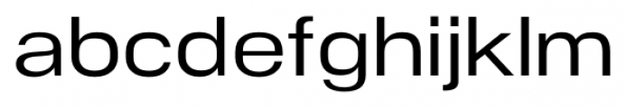 NeoGram Extended Medium Font LOWERCASE