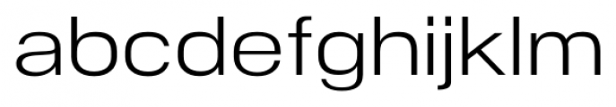 NeoGram Extended Regular Font LOWERCASE