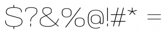 NeoGram Extended UltraLight Font OTHER CHARS