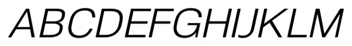 NeoGram Italic Font UPPERCASE