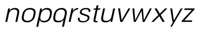 NeoGram Italic Font LOWERCASE