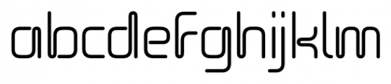 Neon Bugler Squared Regular Font LOWERCASE