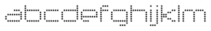 Nerdropol Star Font LOWERCASE