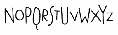 Nervatica Regular Font UPPERCASE