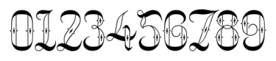 Netherland Perpendicular Regular Font OTHER CHARS