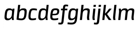 Neuron Angled Italic Font LOWERCASE