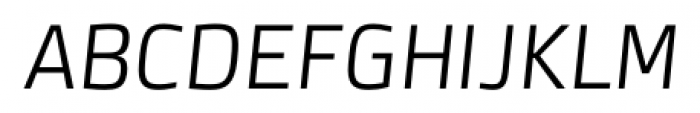 Neuron Angled SC Extralight Italic Font LOWERCASE