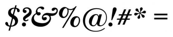 New Baskerville FS Bold Italic Font OTHER CHARS