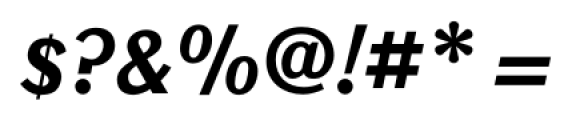 New Millennium Sans Bold Italic Font OTHER CHARS