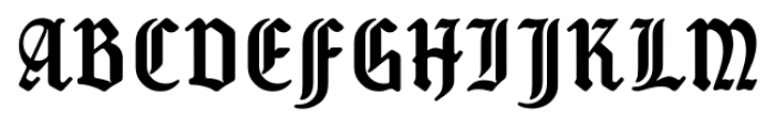 New Old English Regular Font UPPERCASE