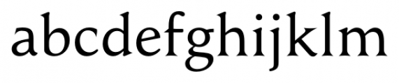 New Renaissance Regular Font LOWERCASE