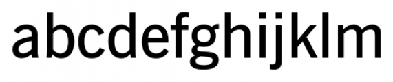 News Gothic Demi Font LOWERCASE