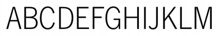 News Gothic FS Light Font UPPERCASE