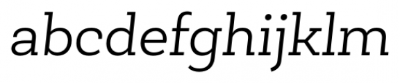 Newslab Light Italic Font LOWERCASE