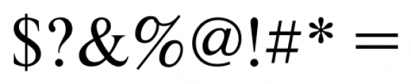 Newton Regular Font OTHER CHARS
