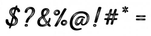 Nexa Rust Script Regular 4 Font OTHER CHARS