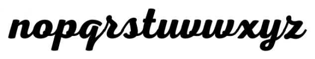 Nexa Script Bold Font LOWERCASE