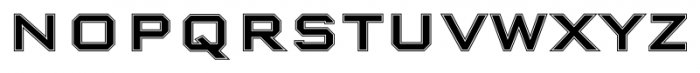 Nexstar Bold B Font UPPERCASE