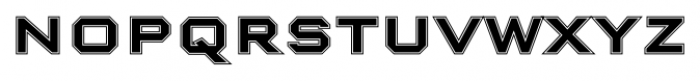 Nexstar Bold B Font LOWERCASE