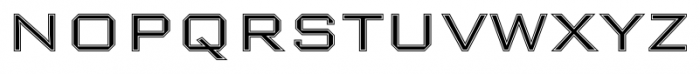 Nexstar Light B Font UPPERCASE