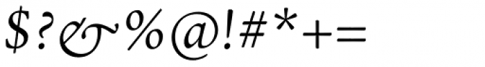 Neacademia Subhead Italic Font OTHER CHARS