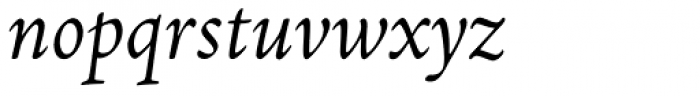 Neacademia Subhead Italic Font LOWERCASE