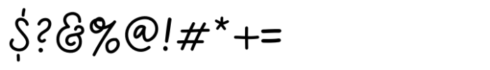Neatly Said Script Font OTHER CHARS