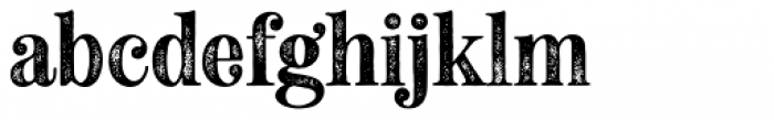 Neato Serif Rough Font LOWERCASE