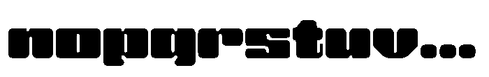 Nebal Font LOWERCASE