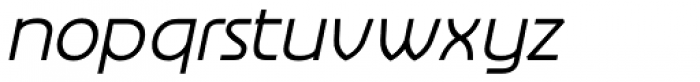 Nebbiolo DemiBold Italic Font LOWERCASE