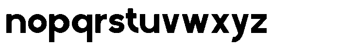 Nebeco Font LOWERCASE