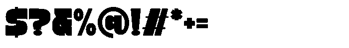 Nebies Retro Regular Font OTHER CHARS