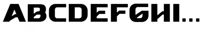 Nebora Extra Bold Font UPPERCASE