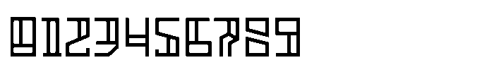 Nebula Chronos Regular Font OTHER CHARS