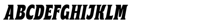Nebulon Slant Font UPPERCASE