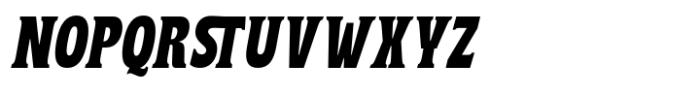 Nebulon Slant Font UPPERCASE