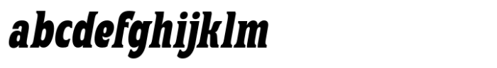 Nebulon Slant Font LOWERCASE