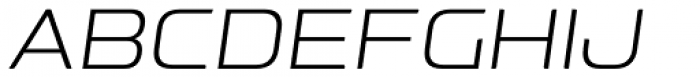 Nebulosa Regular Italic Font UPPERCASE