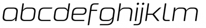 Nebulosa Regular Italic Font LOWERCASE