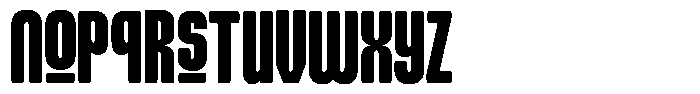 Nechlas Rounded Regular Font LOWERCASE