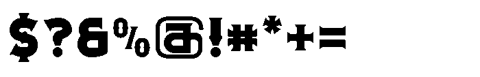 Necrothra Black Font OTHER CHARS