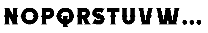 Necrothra Black Font UPPERCASE