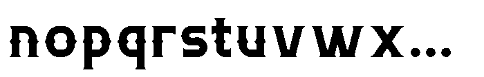 Necrothra Bold Font LOWERCASE
