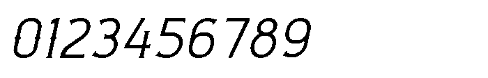 Necrothra Light Italic Font OTHER CHARS