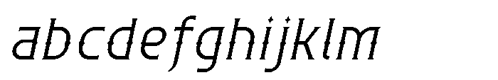Necrothra Light Italic FONT