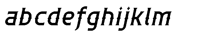 Necrothra Medium Italic FONT