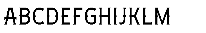 Necrothra Regular Font UPPERCASE