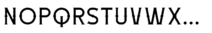 Necrothra Regular Font UPPERCASE