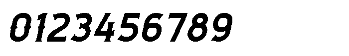 Necrothra Semi Bold Italic Font OTHER CHARS